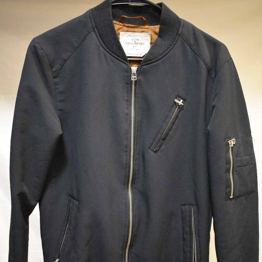 Your Neighbors Marius Nylon Bomber Jacket